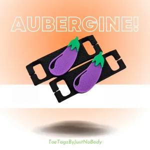 Eggplant Toe TagZ