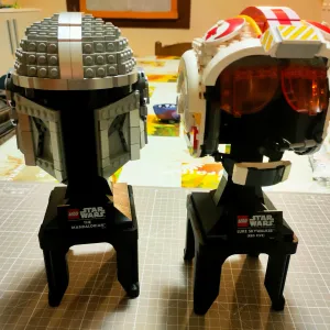 BRICK HELMET SUPPORT STAR WARS
