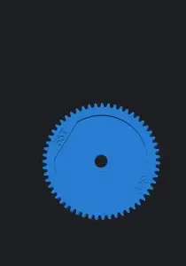 55teeth ecx 1/10 spur gear