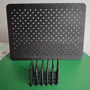 Pegboard display