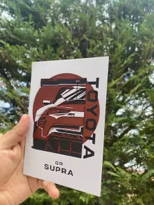 toyota supra retrato