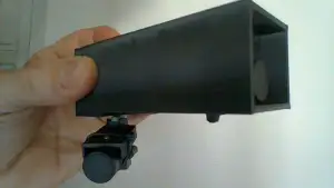 Fpv double mount with pan