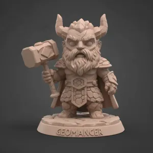🪨 Thargrim – The Chibi Geomancer