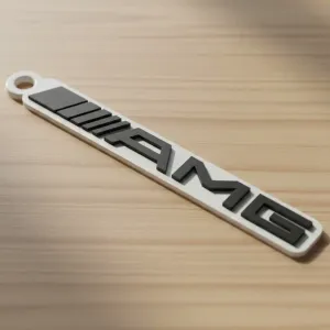 AMG Logo Keychain