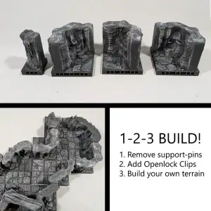 Cave tile - corners