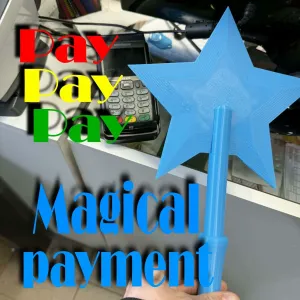Magical payment with a magic wand