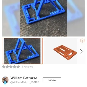 folding phone stand with adjustable angles