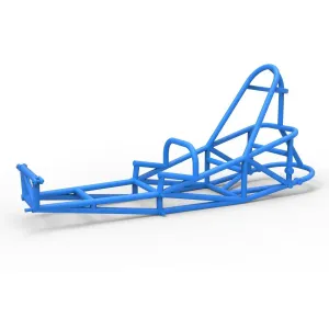 Frame of old school Front engine dragster V5 Scale 1:25