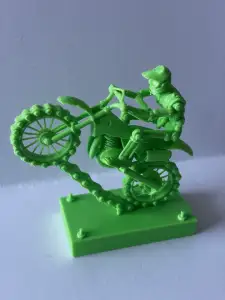 Dirt bike decoration