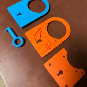 Lock and key, fully functional