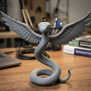 winged snake