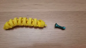 Articulated Banana Fidget Toy 2 colors no AMS