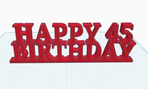 Happy Birthday 45