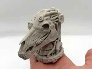 Steampunk Horse Bust