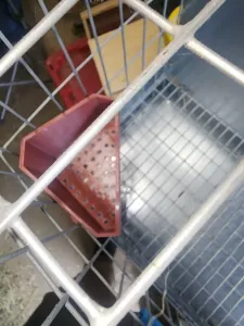 feeder & water corner for rabbits