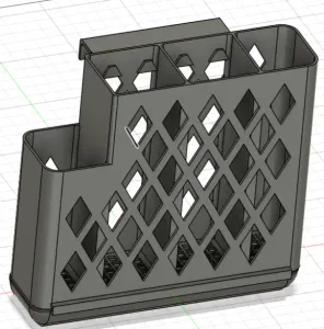 Kitchen Cutlery Caddy & Drying Rack with Drip Tray