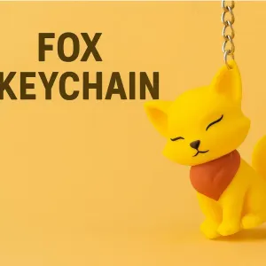Fox Keychain