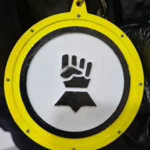 Imperial Fists keychain print-in-place