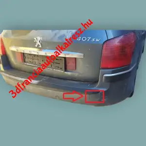 Peugeot 407 SW hátsó vonószemfedél 9647543477