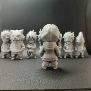 Chibi Anime Hood Series Mitsuri Kanroji Demon Slayer