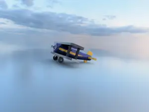 Toy airplane