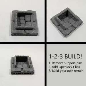 Dungeon tile - stairs down