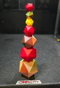 CC0 Basic Icosahedron D20 Remix Utility Kit 15-45mm FREE