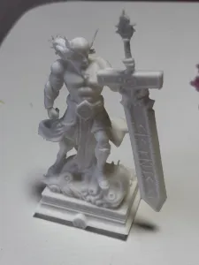 Warrior sculpture