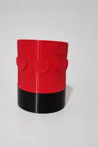 vaso alto-irrigavel de coracoes