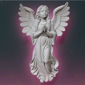 niña angel - ornamentacion para pared