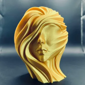 Beauty head sculpture
