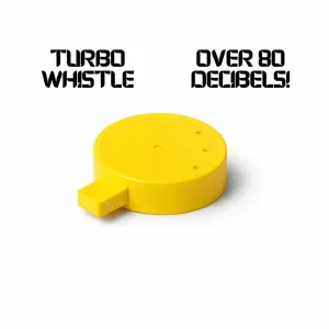 Turbo Whistle: Over 80 decibels!