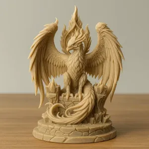 Phoenix and Flame 🔥 Emblem