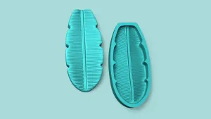 Banana Leaf - Silicone Mold Maker - Template