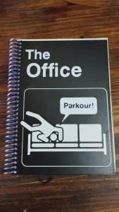 The Office A5 Notebook (Print-in-Place / Spiral Ready)