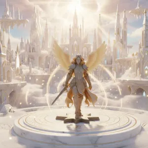 winged woman