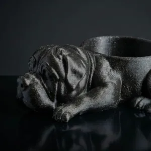 Rottweiler dog bowl - candy bowl, catch all tray.
