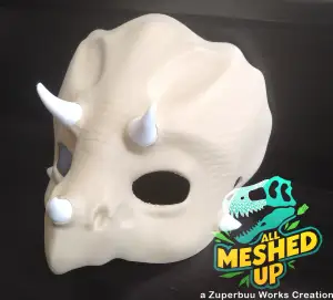 Triceratops Party Masks