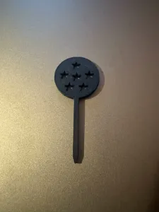 6-Star Dragon Ball Cupcake Topper