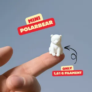 MINI POLAR BEAR / CHRISTMAS MINI FIGURE
