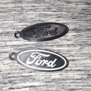 ford keychain single/dualcolor