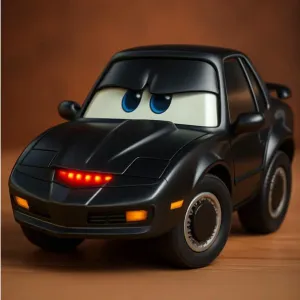 NIGHT RIDER EN VERSION CARS. KITT