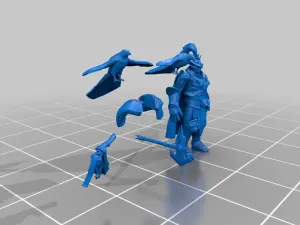 well armored warriors - dnd - humans - tm