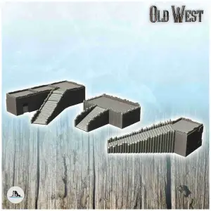 Fortification for western guns (Fort Alamo) - miniatures ACW