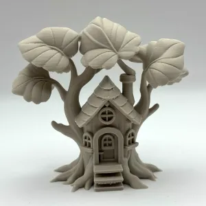 Monstera Fairy House