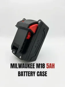 Milwaukee M18 5ah battery case