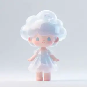 Q版云朵女孩