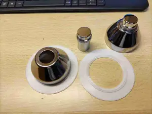 Coperture per rubinetti bagno