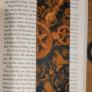 Steampunk Gears Bookmark 02