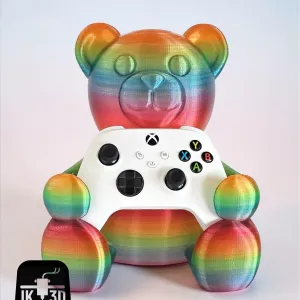 Gummy Bear Controller & Headset Holder / No Supports